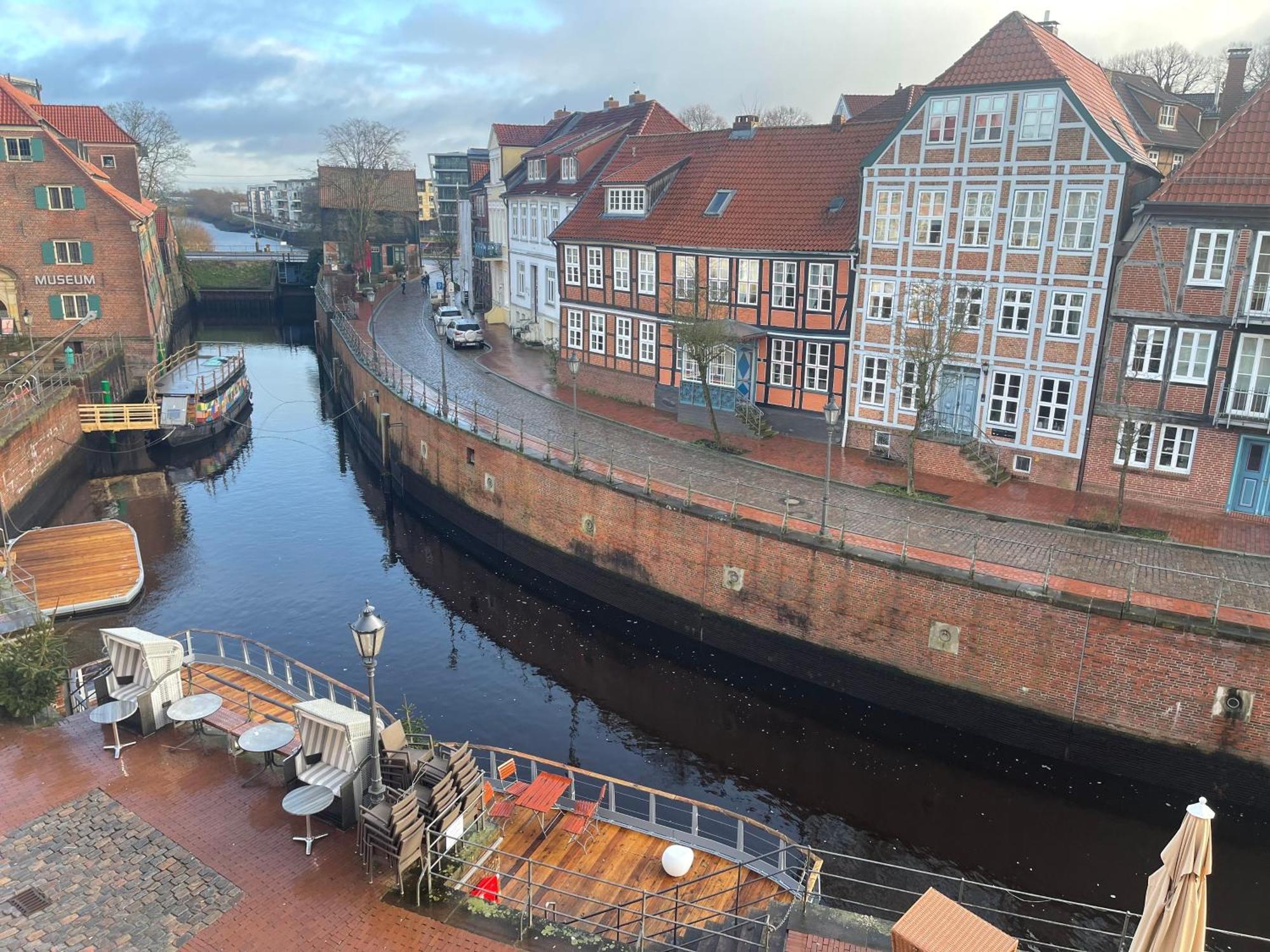Zeitapartments Am Fischmarkt 施塔德 外观 照片