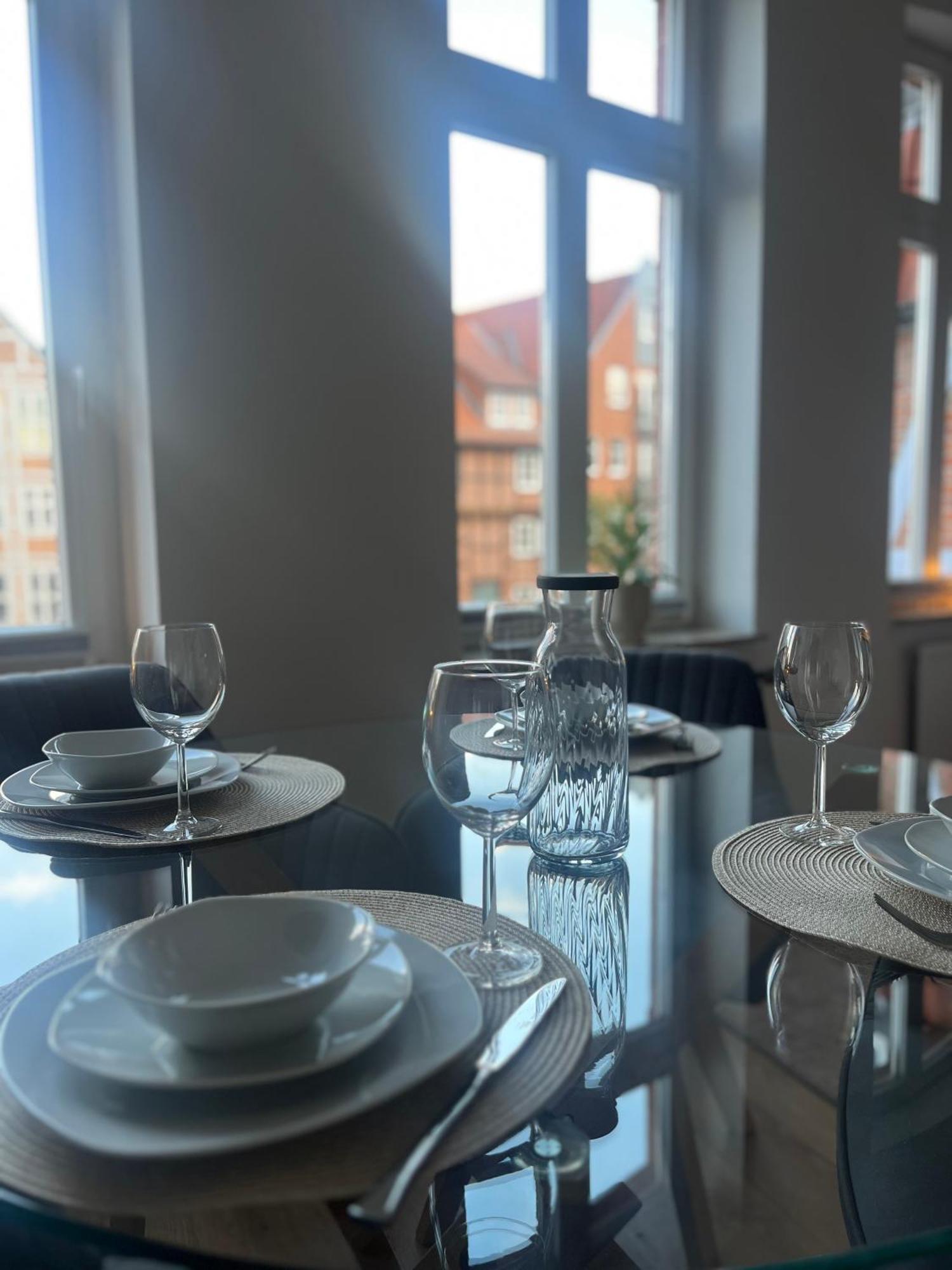 Zeitapartments Am Fischmarkt 施塔德 外观 照片