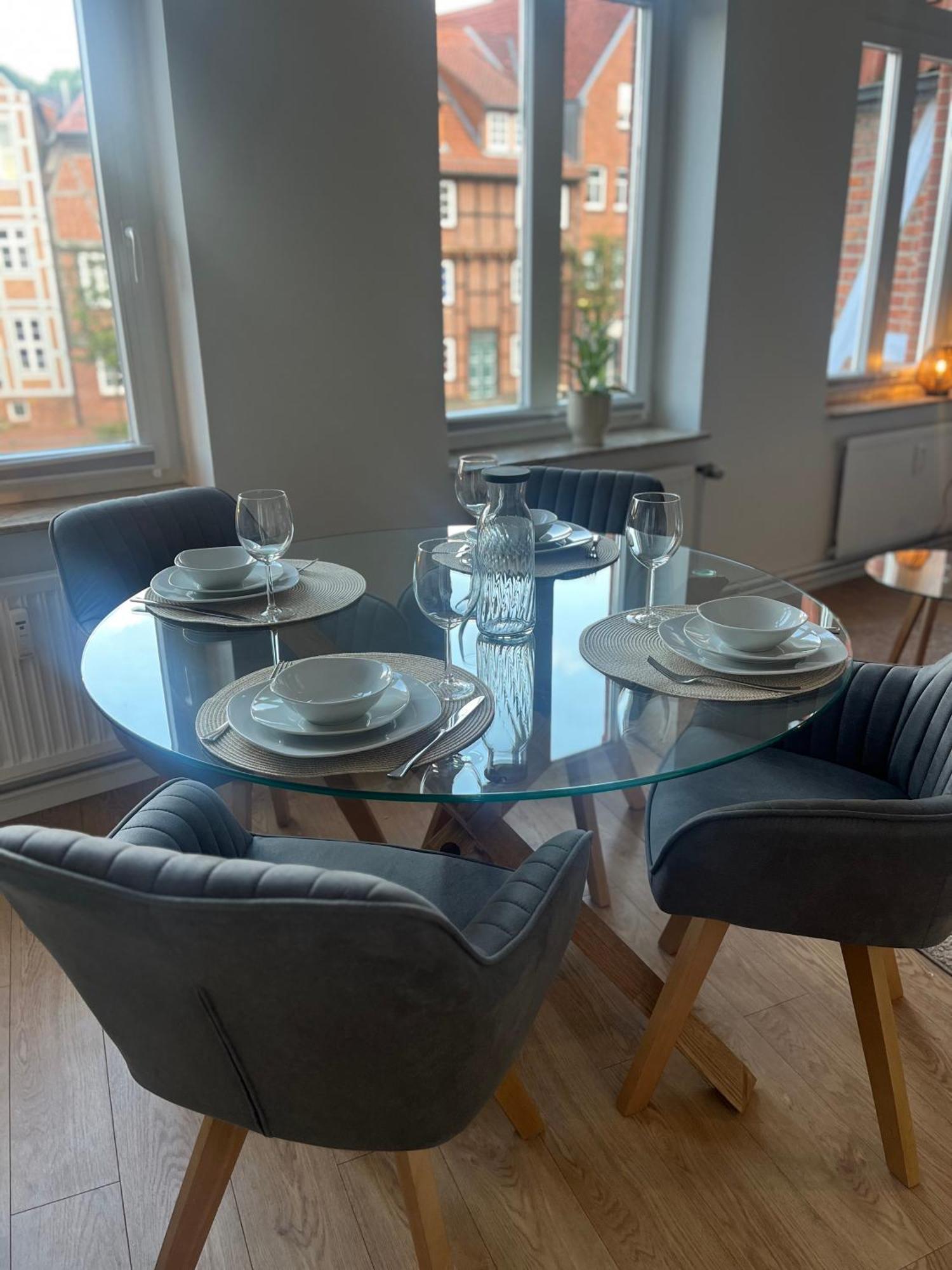 Zeitapartments Am Fischmarkt 施塔德 外观 照片